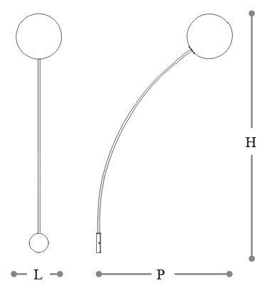Lamp-Filo-Incanto-Italamp-wall-lamp-dimensions